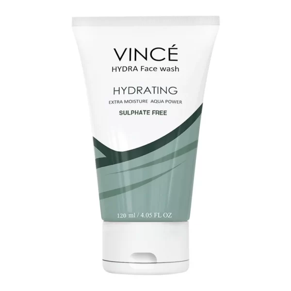 vince hydra face wash