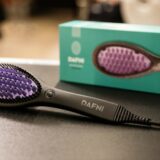 dafni hair straightener brush